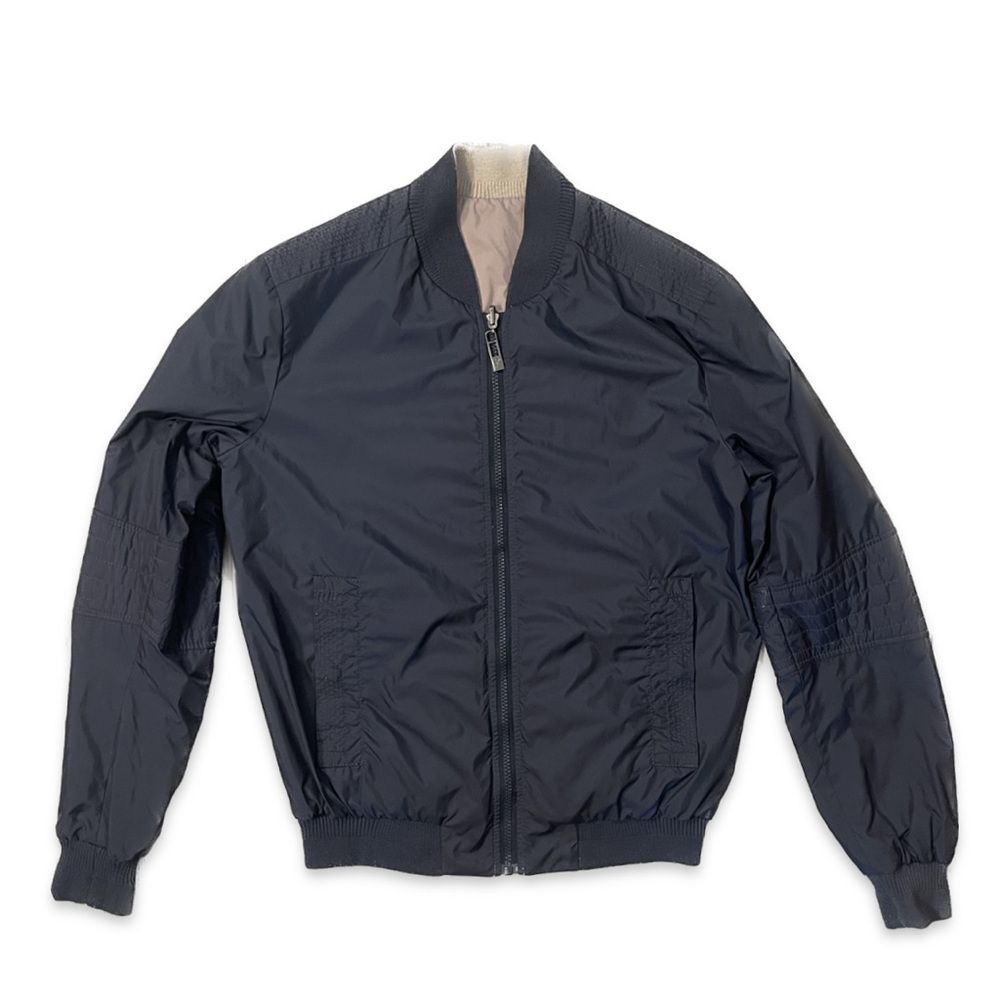 Versace Collection light weight windbreaker bomber jacket. 2 sides.